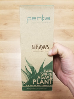 Eco-friendly Straws by Penka - made from Agave Fiber - 150 straws