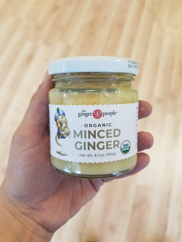 Organic Minced Ginger - 6.7 oz