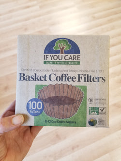 If You Care - Unbleached TCF Coffee Filters